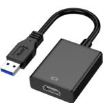 USB to HDMI Female 1080P Video Graphics Cable Converter