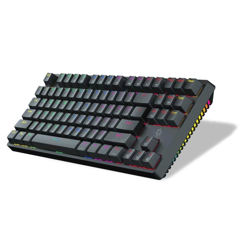 Porodo Gaming 3in1 Wireless Mechanical Keyboard TKL Gateron Switch - Image 2