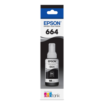 664 Epson Black ink bottle