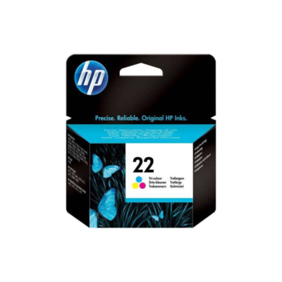 HP 22 Tri-Color Original Ink Cartridge