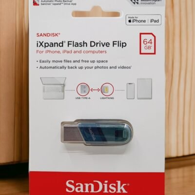 SANDISK iXPAND FLASH DRIVE FLIP 64GB