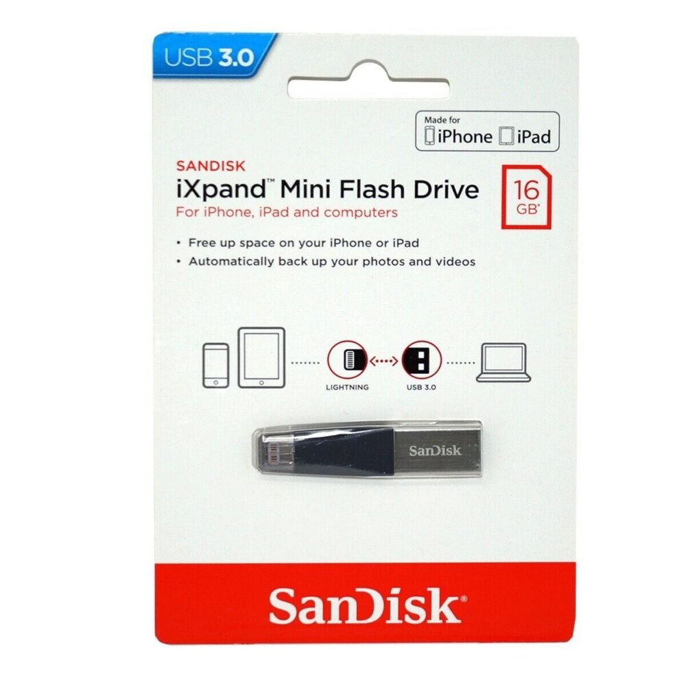 Sandisk iXpand Mini Flash Drive 16GB