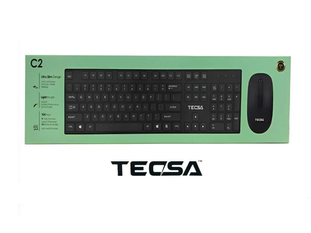 TECSA Wireless Keyboard and Mouse